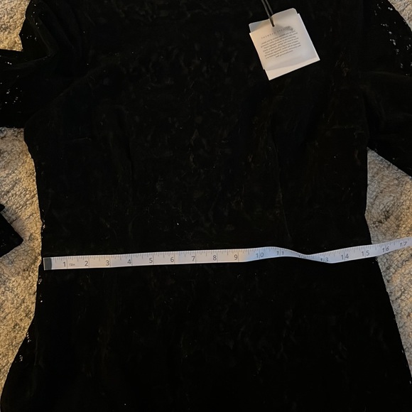 Nordstrom Velvet black cocktail dress - Picture 8 of 11